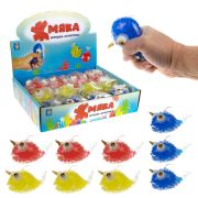 1toy Жмяка нарвал с шариками 11х6 см, красный