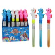 1toy Мы-шарики! Мыльн. пуз. колба   со съемной  игрушкой единорог, 80 мл , 24 шт. д/б