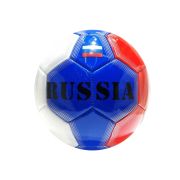 1toy мяч футбол Россия, размер 5, ПВХ, 320г, пакет
