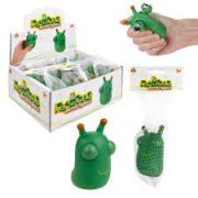 1toy Пучеглаз-антистресс «Гусеница» 4,4х4,9х7,3 см, 12 шт. в д/б
