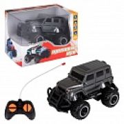 1toy Спортавто джип на радиоуправлении  1:43 27 МГц, 4 канала, свет, черный