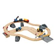 BRIO Ж/д с автодорогой и переездом, 32эл.,кор.