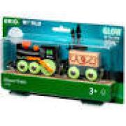 Brio игр.Поезд-Призрак светящийся в темноте,с 1 ваг.с грузом,блист.