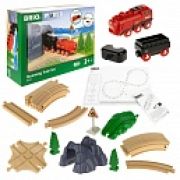 BRIO Игровой набор Железная дорога с паровозом
