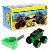 Hot wheels Набор игровой «Мини-грузовики Monster Trucks с лаунчером»