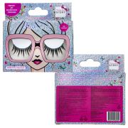 LUKKY Fresh Lash, реснички накладные с блестящей подводкой «Бирюза», клей в комплекте, кор.