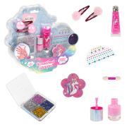 Lukky Angel наб.«Волшебный Единорог»: лак д.ногтей,блеск д.губ,тени д.век,аппликатор,заколки д.волос,стразы,пилочка д.ногтей