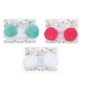 Lukky Fashion косметическая повязка для волос Помпоны, 1шт