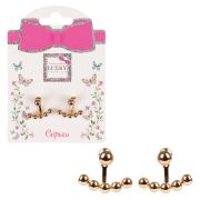 Lukky Fashion сережки Нео «Под-ушки»,карта
