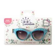 Lukky Fashion Солнцезащитные очки д.детей «Бабочки»,оправа голубая,карта,пакет