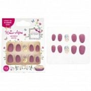 Lukky Нэйл-Арт наб. #13 Lilac Groove 10 наклад.ногтей на клеевой основе,14-25 лет,кор.