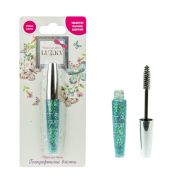 Lukky тушь д.волос голограф.цвет морской волны с крупными блёстками разной формы, 8 мл,блистер