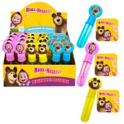 Маша и медведь, мыл. пуз. нелопающиеся с кругляшом на крышке, 10 мл, 24 шт в д/б (11*16*11)