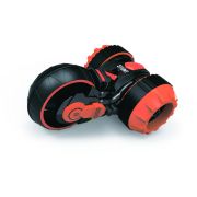 1toy Драйв, трюковая трёхколёсная машина-перевёртыш на р/у, 27MHz, вращение на 360°, со светом, c АКБ, черный