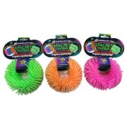 1TOY эластичный браслет-антистресс ЛАПША, однотонный, светится в темноте, 3 вида в асс.