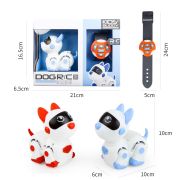 1toy Robolife собака на ИК управлении (4 канала), пульт-браслет, свет и звук эфф.