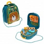 1TOY Профи «Мастерская» игровой набор в рюкзачке 14 предметов.