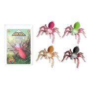 1TOY LEGS FLEX паук с тянущимися конечностями, 4 цв.в асс., блистер в пакете