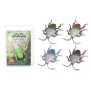 1TOY LEGS FLEX таракан с тянущимися конечностями, 4 цв.в асс., блистер в пакете