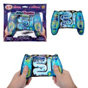 1toy Акватубики Геймер: Джойстик сине-чёрный, антистресс переливайка.