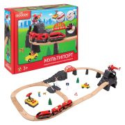 1TOY Goodok наб.ж/д  с поездом на РУ,49 дет.,кор.