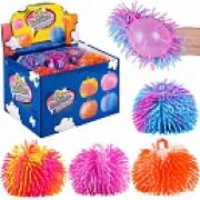 1toy Йо-Ёжики, шар 15 см,  со светом, 4 цвета, 12 шт. д/б