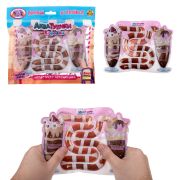 1toy Акватубики Кафешка: Молочный коктейль шоколадный, антистресс переливайка.