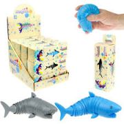 1TOY Гремушка акула голубая 20.5*6cm