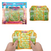 1toy Акватубики Кафешка: Баббл Чай яблочный, антистресс переливайка.