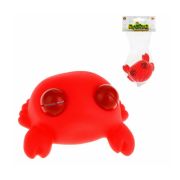 1toy Пучеглаз-антистресс  «Водная фауна» краб 5,7х9x5 см.