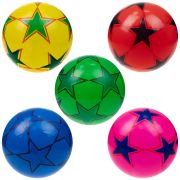 1toy Мяч ПВХ 23 см, волейбол, 4 цвета, в сетке