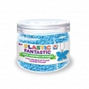Plastic Fantastic. Гранулированный пластик 95 г, голубой с аксес. в баночке 5,7хD7 см