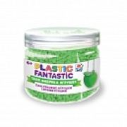 Plastic Fantastic. Гранулированный пластик 95 г, зелёный с аксес. в баночке 5,7хD7 см