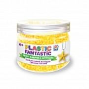 Plastic Fantastic. Гранулированный пластик 95 г, жёлтый с аксес. в баночке 5,7хD7 см