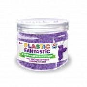 Plastic Fantastic. Гранулированный пластик 95 г, фиолетовый с аксес. в баночке 5,7хD7 см