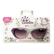 Lukky Fashion Солнцезащитные очки д.детей «Звездное мерцание»,фиолетовый градиент,карта,пакет