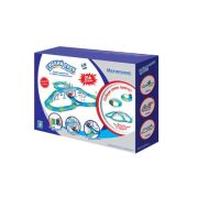 1toy гибкий трек «Мегаполис» 216 дет , стрелка, мост, машинка, свет. в темноте, 40x28,5x9,5 см