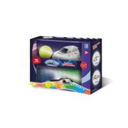 1toy мини-набор гибкий трек «Большое путешествие», 70 деталей дорога светится в темноте + машинка  (со светом)