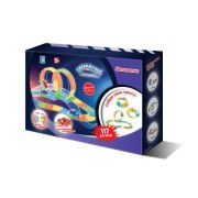 1toy гибкий трек «Мегаполис», 2 петли, дорога светится, 1 машинка со светом, 117 дет