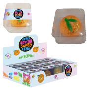 1toy Крутой замес Супергель мандарин 5,5*5,5см  1 шт. в пвх кор., 12 шт в д.б