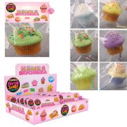 1toy Крутой замес Няшка-вкусняшка кекс с посыпкой 5,5см, в пак 12*12см, колокольчик,12 шт в дб