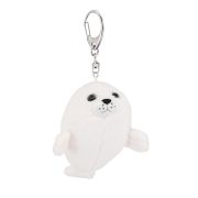 Мягкая игрушка Морской котик белый 15 с метал. кольцом (4/144)