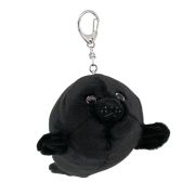 Мягкая игрушка Морской котик черный 15 с метал. кольцом (4/144)