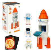 1toy SPACE TEAM II ракета в компл. 3 космонавта, звук. эффекты, коробка