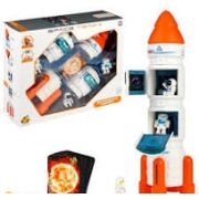 1toy SPACE TEAM II космический корабль в компл. 3 космонавта, звук. эффекты, коробка