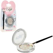 Lukky Angel гель-тени д.век с блёстками и голограф.звёздочками,цвет белый, с аппликатором,1,7 г,блистер