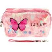 Lukky Косметичка с подвижными блёстками Butterfly Style, 18*10*8см,пакет,бирка