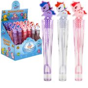 1TOY Мы-шарики! Нелопающиеся мыл. пуз., с фигур. крышкой Единорог, 5 мл., 24 шт в д/б