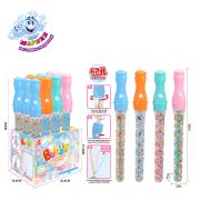 1TOY Мы-шарики! мыл. пуз. с веерным венчиком, колба 160 мл, 12 шт в дб