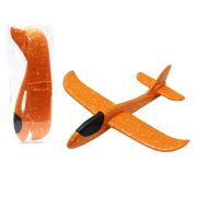 1toy глайдер из пенопласта, сборный, без механизмов, 33*34 см, пакет с хед.